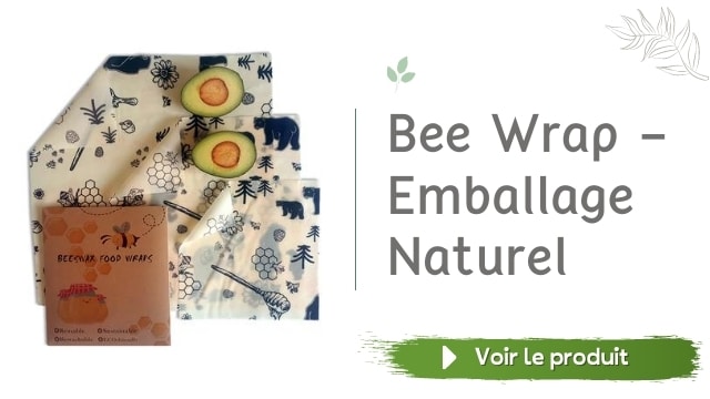 El Bee Wrap es un envoltorio natural para alimentos hecho de algodón y cera de abeja.